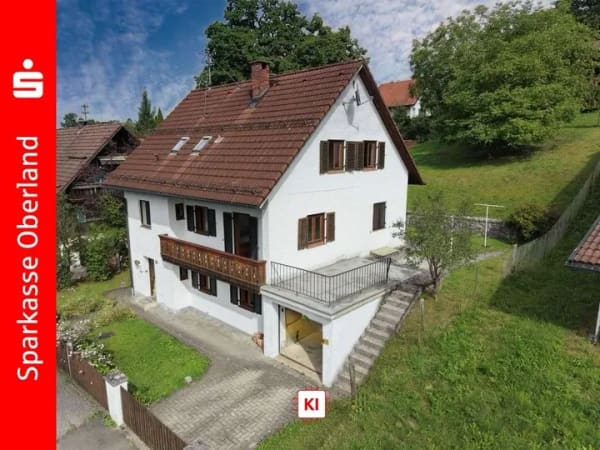 Immobilie in Ohlstadt - Mit Kreativität zum Traumhaus! - Bild 0