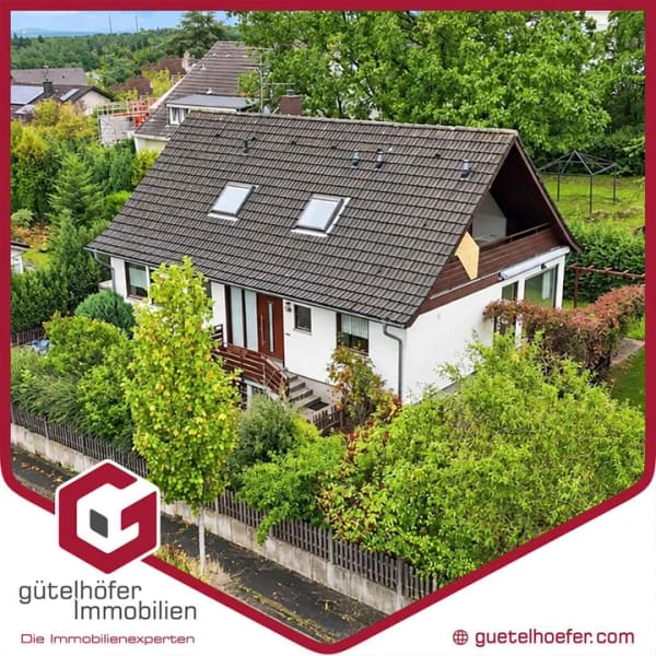 Immobilie in Rheinbach - Bezugsfreies Einfamilienhaus mit zwei Wohnebenen, Garten, Balkon und Garage in Rheinbach / Merzbach - Bild 0