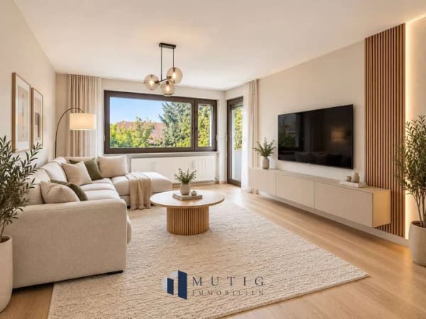 Immobilie in Herrenberg - Wohnung mit Perspektive – Charmante 3-Zimmer-Wohnung mit Balkon & Garage in Herrenberg - Bild 0
