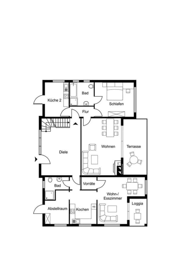 Immobilie in Finnentrop - Viel Haus. Viele Möglichkeiten. – Großzügiges Wohnen in Finnentrop-Fretter - Bild 3