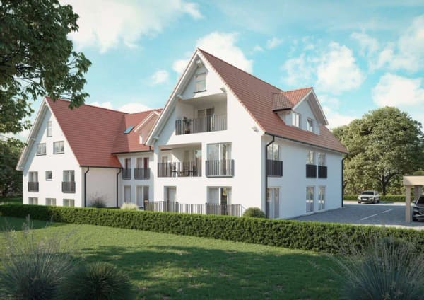 Immobilie in Wittnau - Exklusive 4 - Zimmer - Neubauwohnung mit großem Garten in Wittnau - naturnah und modern wohnen - Bild 1