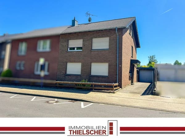 Immobilie in Baesweiler - Rechte Doppelhaushälfte als Mehrfamilienhaus in guter Wohnlage von Baesweiler - Bild 0