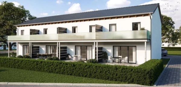 Immobilie in Lonnerstadt - Vier unter Nachbarn Ausbau-Reihenhäuser, ausgelegt auf KfW 40 · Schulstraße 31, 91475 Lonnerstadt - Bild 0