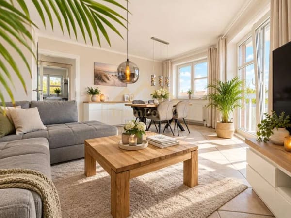 Immobilie in Laboe - Wohnen, wo andere Urlaub machen – Maisonette mit TG-Stellplatz nahe der Ostsee - Bild 3