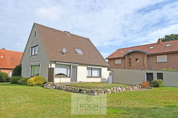 Immobilie in Schiffdorf - Einfamilienhaus mit Garage und Geräteraum in Wehdel - Bild 1