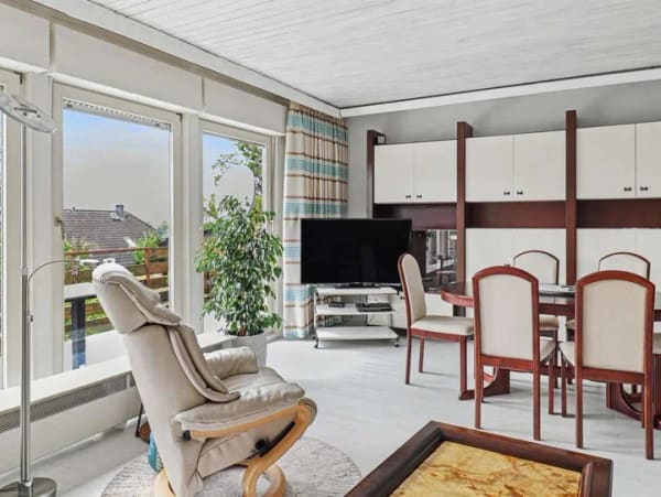 Immobilie in Lamspringe - Lamspringe: Charmanter OKAL-Bungalow mit Wintergarten und schöner Weitsicht auf Erbpachtgrundstück - Bild 3