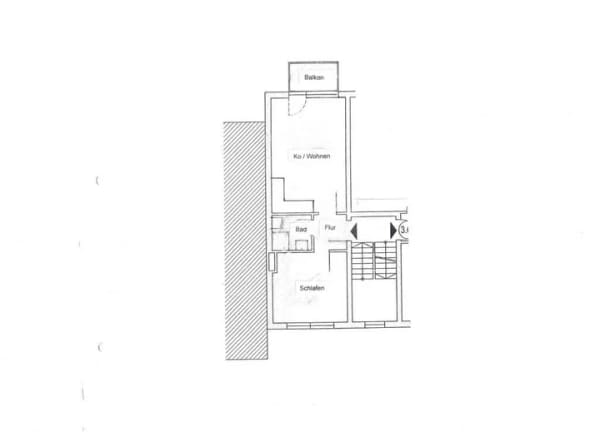 Immobilie in Freiburg im Breisgau - Charmante bezugsfreie 2-Zimmer-Wohnung mit Südwest-Balkon in ruhiger Lage von Freiburg-Zähringen - Bild 4