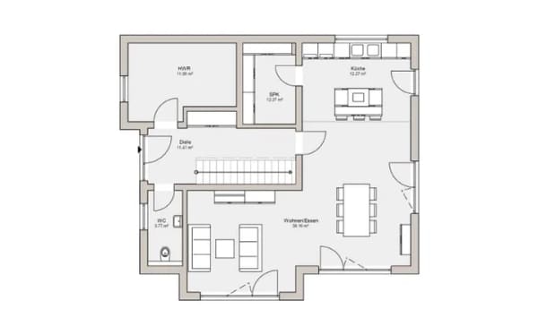 Immobilie in Ehrenfriedersdorf - Individuell bauen, ganz entspannt: Massivhaus von Kern-Haus Chemnitz! - Bild 3