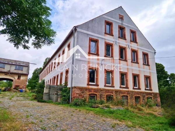 Immobilie in Lunzenau - Gutshaus mit 2 Teichen und viel Land - Bild 0