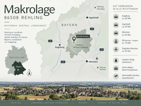 Immobilie in Rehling - Bestandshaus mit weitläufigem Grundstück und Entwicklungspotenzial - Bild 4