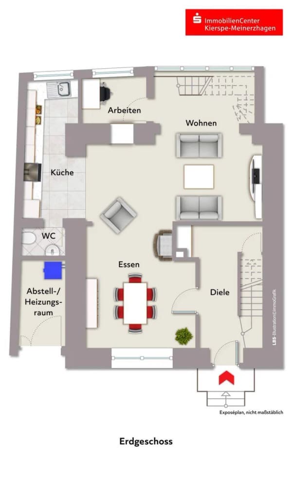 Immobilie in Kierspe - S-IMMO: Gepflegtes Stadthaus in zentraler Lage von Kierspe-Dorf! - Bild 2