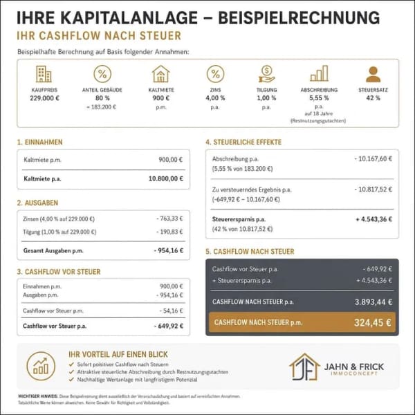 Immobilie in Aulendorf - Modernisierte 4 Zi. Whg. Kapitalanlage mit 5,55 % möglicher AfA und 4,72 % Bruttomietrendite  - Bild 1