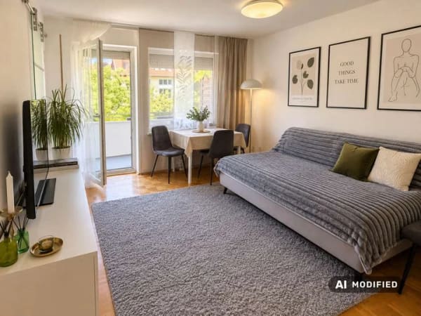 Immobilie in Poing - 1-Zimmer-Wohnung mit Balkon in Top-Lage von Poing - Bild 0