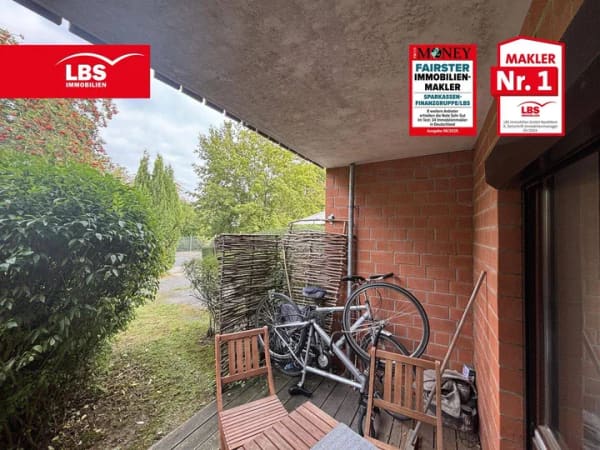 Immobilie in Bovenden - Klein, fein, zentral: 1-Zimmer-Wohnung mit Terrasse und Stellplatz - Bild 0