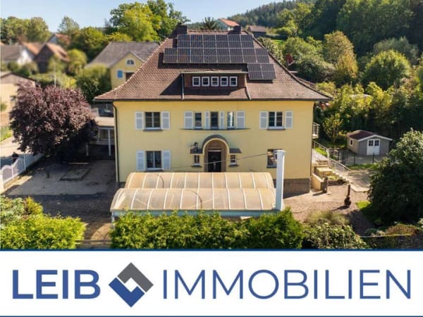 Immobilie in Weitramsdorf - Stilvolle Fabrikantenvilla mit großzügigem Grundstück und direktem Zugang zum Wald - Bild 1