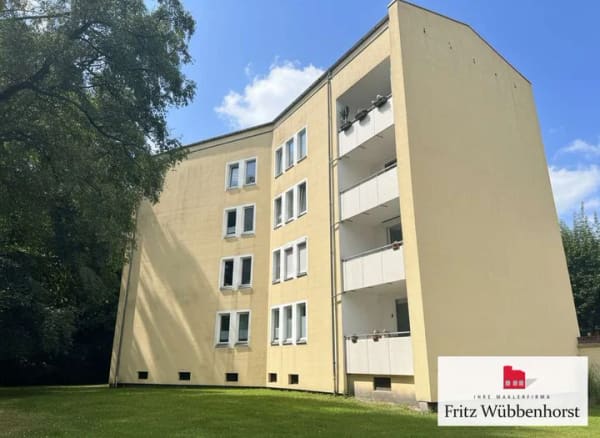 Immobilie in Oldenburg - Solide Kapitalanlage! 1-Zimmer-Wohnung mit Loggia in ruhiger Wohnlage - Bild 0