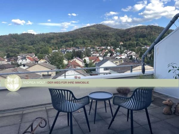Immobilie in Zwingenberg - Sonne pur und Bergblick: großzügige 58 m2 Wohlfühloase mit Dachterrasse  und PKW Stellplatz - Bild 0