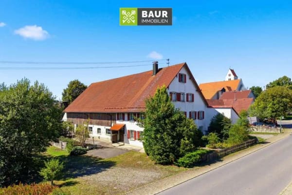 Immobilie in Wolfegg - 360°|Historisches Bauernhaus mit großem Grundstück in Wolfegg – eine Rarität für Individualisten - Bild 0