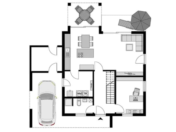 Immobilie in Alfeld - Moderne Stadtvilla in Alfeld - Individuell projektiert nach Ihren Wünschen - Bild 2