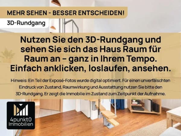 Immobilie in Augsburg - 2-Zimmer-Dachgeschosswohnung mit großer Wohnküche, Galerieebene und Stellplatz - Bild 3