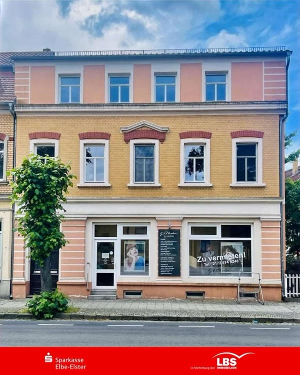 Immobilie in Elsterwerda - Wohn- und Geschäftshaus in Toplage  - Bild 0