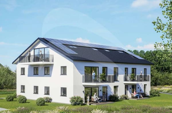 Immobilie in Donaustauf - KFW40 mit QNG-Nachhaltigkeitssiegel: Hochwertige 3-Zimmer-Wohnung in Donaustauf/Sulzbach - Bild 0