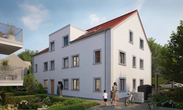 Immobilie in Wolnzach - Wohnen im Hopfenland - KFW 40 QNG Neubau - Etagenwohnung in Wolnzach - Bild 3