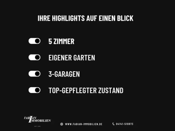 Immobilie in Oberndorf - Wohnen, wo andere Urlaub machen – repräsentatives Einfamilienhaus direkt an der Oste - Bild 2
