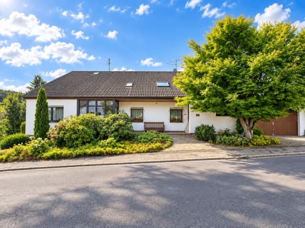 Immobilie in Welschbillig - Großes Wohnhaus mit ELW Und Apartment - Bild 0