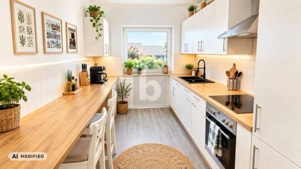 Immobilie in Untergruppenbach - MAISONETTE-FLAIR MIT BALKON & BURGBLICK - Bild 2
