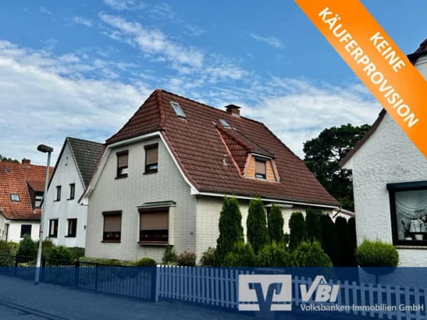 Immobilie in Lilienthal - Einfamilienhaus freistehend in Lilienthal - Bild 0
