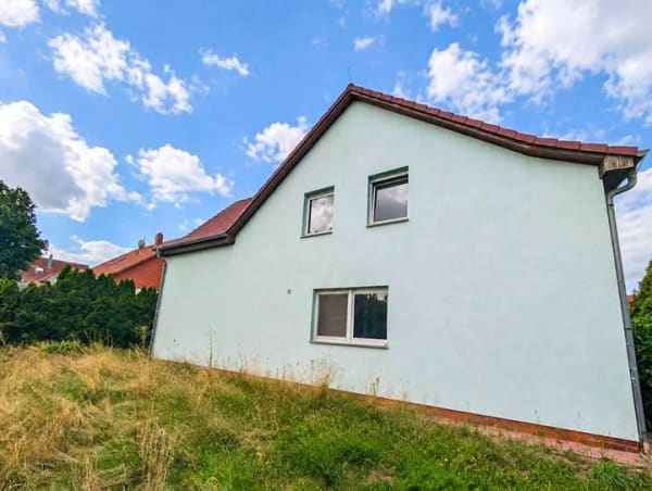 Immobilie in Delitzsch - 1-2-Familienhaus - Terrasse, Wintergarten, Doppelgarage, Brunnen - großes Grundstück - sehr ruhig! - Bild 4