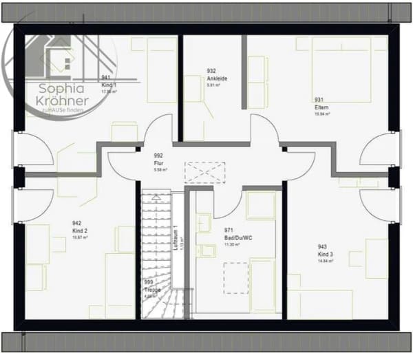 Immobilie in Börnichen - bau dir dein Glück: 185qm Haus auf 922qm Grund - Bild 4