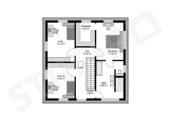 Immobilie in Langenenslingen - Individuell geplantes Einfamilienhaus in Langenenslingen - Bild 4