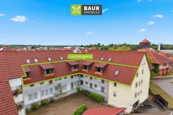 Immobilie in Meckenbeuren - Charmante 3-Zimmer-Wohnung mit Balkon und Tiefgaragenplatz in Meckenbeuren - Bild 1