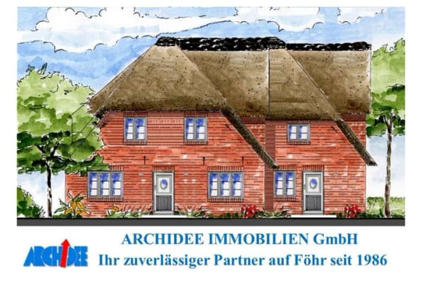 Immobilie in Utersum - *Neubauwohnung im Reetdachhaus in Utersum* - Bild 0