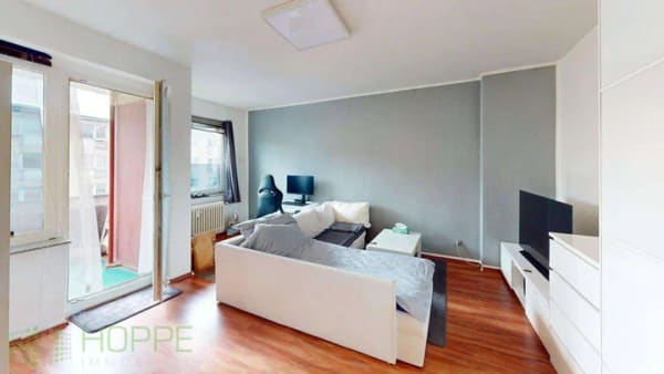 Immobilie in Berlin - Rudow - Vermietete 1-Zimmer Wohnung mit Balkon in ruhiger Lage im Blumenviertel - Bild 2