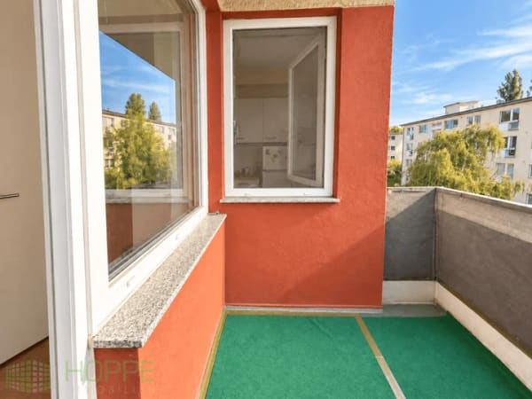Immobilie in Berlin - Rudow - Vermietete 1-Zimmer Wohnung mit Balkon in ruhiger Lage im Blumenviertel - Bild 4