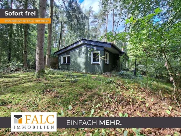 Immobilie in Oerlinghausen - Gepflegtes Wochenend- und Ferienhaus in idyllischer Waldlage - Bild 0