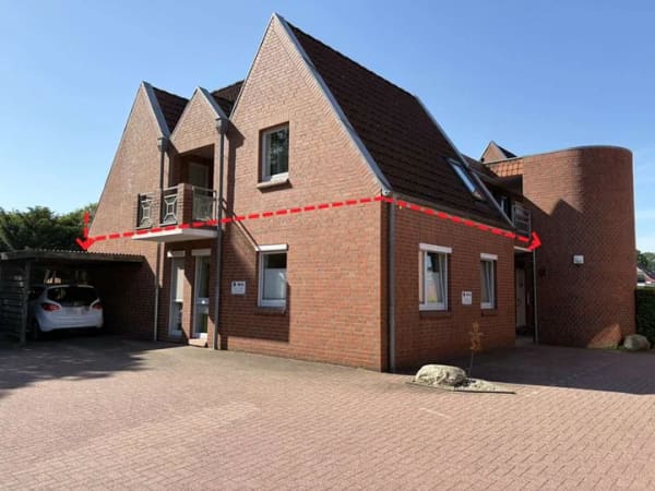 Immobilie in Varel - TOP LAGE - Gut vermietete Eigentumswohnung in Obenstrohe!3 Zimmer im Erdgeschoss *** mit Carport u.T - Bild 0