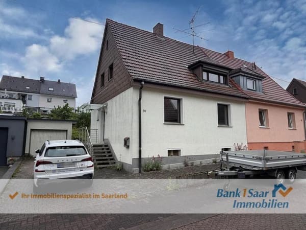 Immobilie in Schiffweiler - Doppelhaushälfte in Schiffweiler (Heiligenwald) - Bild 0