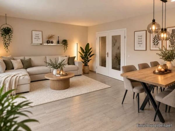 Immobilie in Nandlstadt - Stilvolle 3-Zimmer-Wohnung mit Sonnenbalkon & idealer Raumaufteilung in Nandlstadt - Bild 1