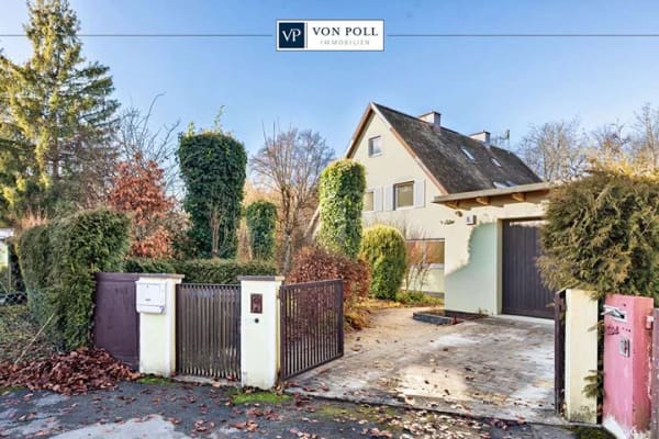 Immobilie in Gauting - Charmante Doppelhaushälfte mit weitläufigem Garten und attraktivem Erbbauzins - Bild 0