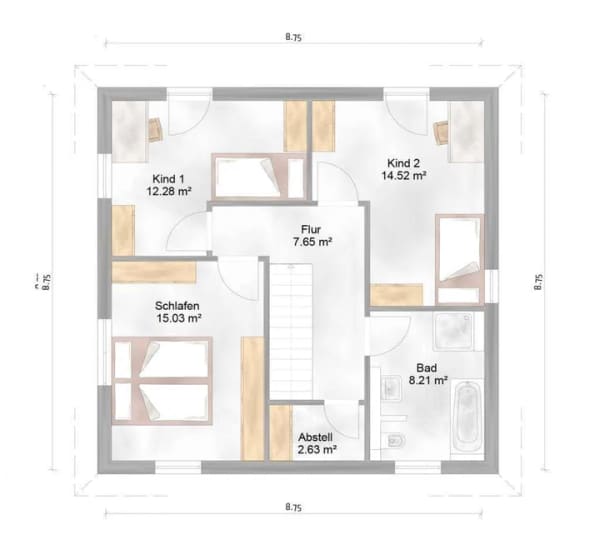 Immobilie in Böbrach - Ein Zuhause mit Stil und Charakter – Stadtvilla „Siena“ inklusive Grundstück - Bild 4