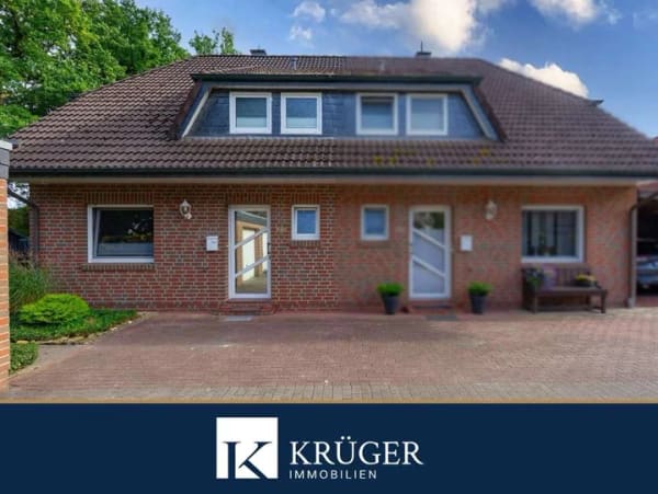Immobilie in Friesoythe - Ihr neues Zuhause in Friesoythe – gepflegte DHH mit Garten & Garage - Bild 0