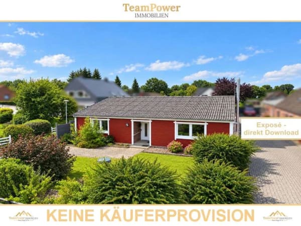 Immobilie in Owschlag - Bungalow mit 4 Zimmern, Garten und Doppelgarage – massiv gebaut und bereit für neue Ideen - Bild 0