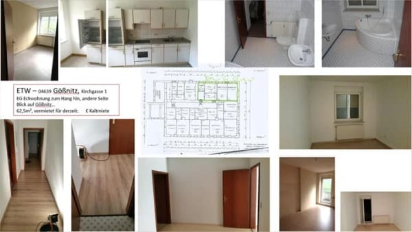 Immobilie in Gößnitz - Wohnung in Gößnitz - Bild 1