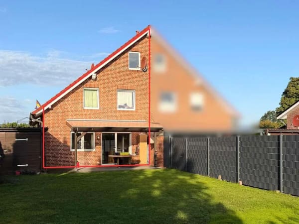 Immobilie in Emsbüren - Alternative zur Eigentumswohnung: gemütliches Teilhaus mit Garten - Bild 0