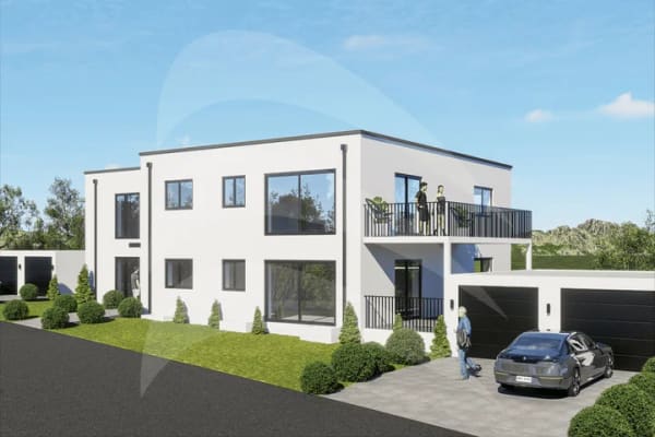 Immobilie in Altenthann - KfW40-Neubau mit QNG: Mehrfamilienhaus mit 4 hochwertigen Wohnungen und Garagen - Bild 0