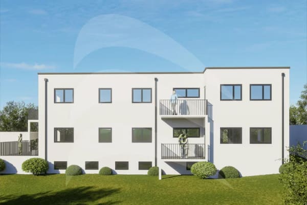 Immobilie in Altenthann - KfW40-Neubau mit QNG: Mehrfamilienhaus mit 4 hochwertigen Wohnungen und Garagen - Bild 2